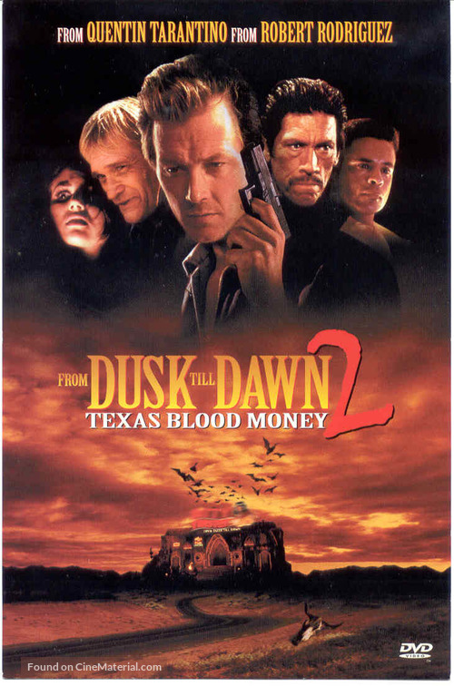 From Dusk Till Dawn 2: Texas Blood Money - DVD movie cover