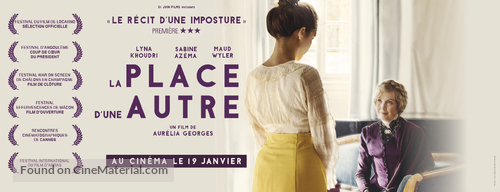 La place d&#039;une autre - French poster