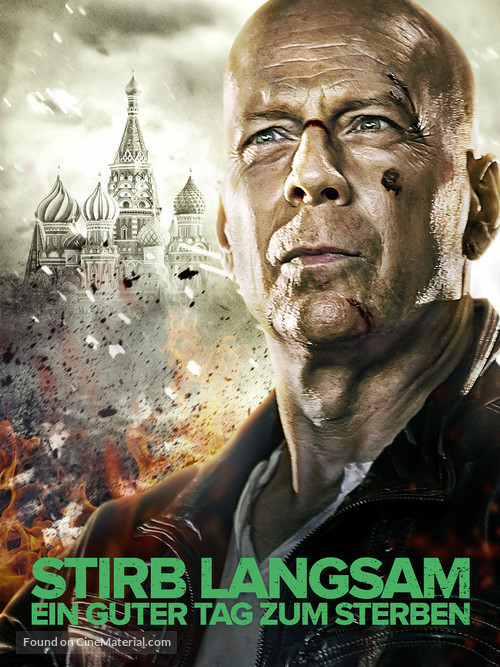 A Good Day to Die Hard - German Movie Cover
