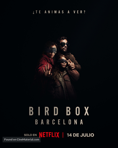 Bird Box Barcelona - Spanish Movie Poster