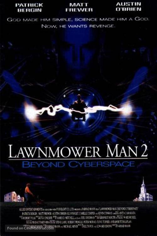 Lawnmower Man 2: Beyond Cyberspace - Movie Poster