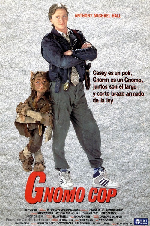A Gnome Named Gnorm - Spanish Movie Poster