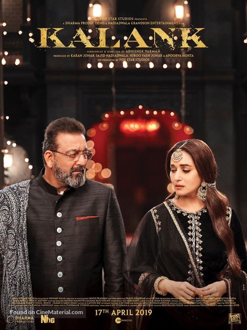 Kalank - Indian Movie Poster