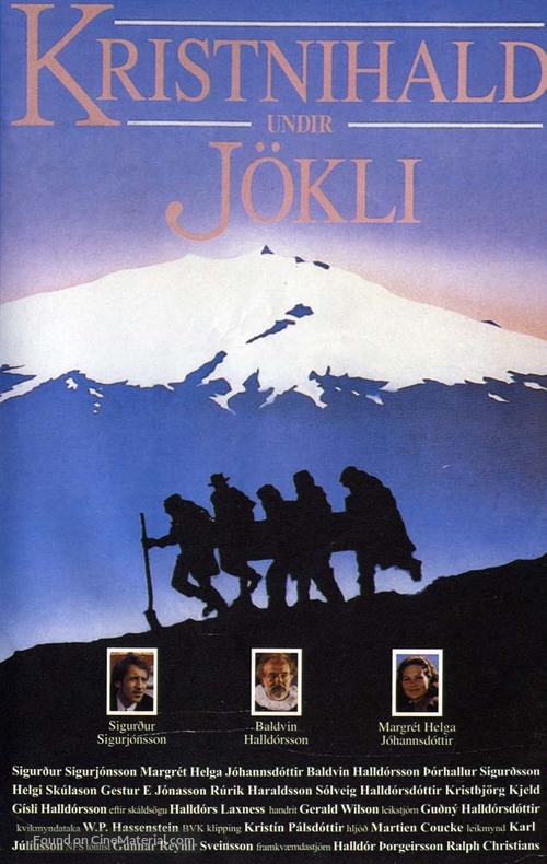 Kristnihald undir J&ouml;kli - Icelandic poster