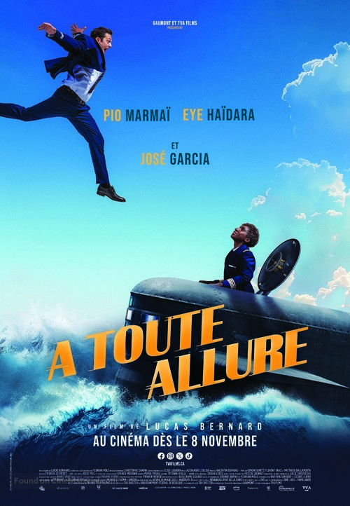 &Agrave; toute allure - Canadian Movie Poster