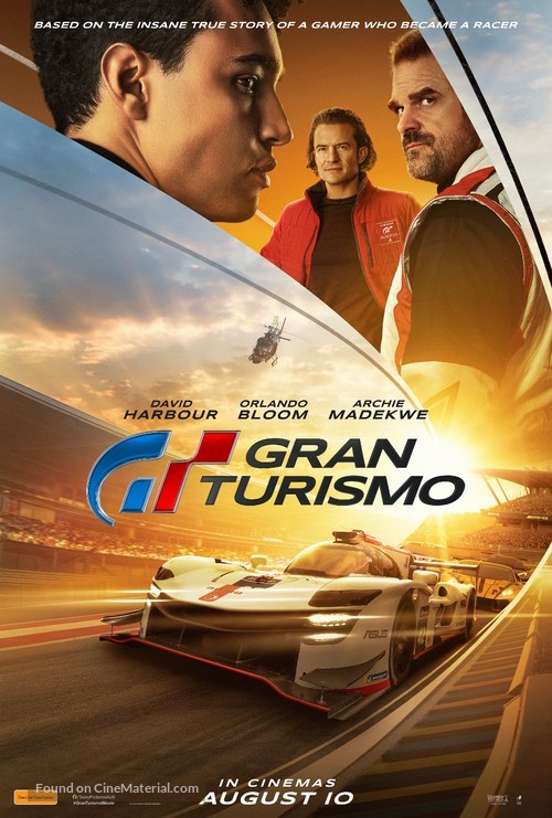 Gran Turismo - Australian Movie Poster