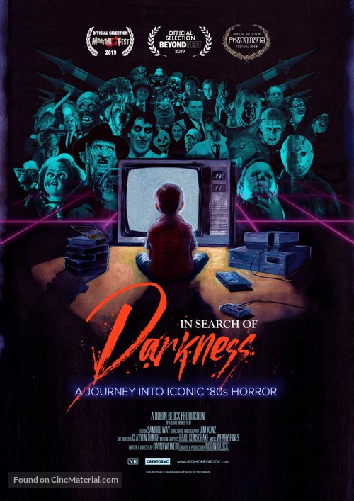 In Search of Darkness - British Movie Poster