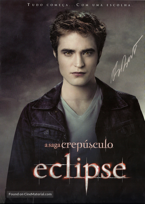 The Twilight Saga: Eclipse - Portuguese Movie Poster