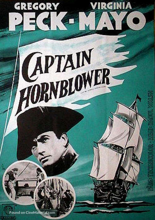 Captain Horatio Hornblower R.N. - Swedish Movie Poster