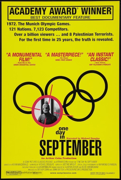 One Day in September - Movie Poster