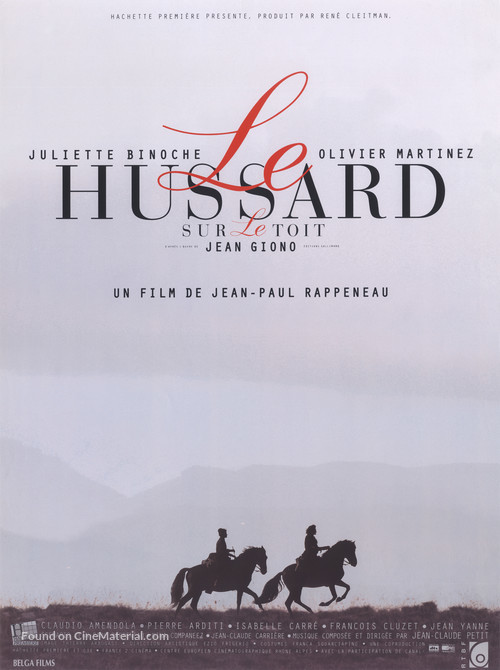 Le hussard sur le toit - Belgian Movie Poster