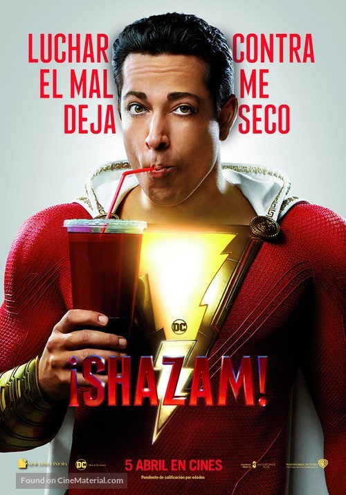 Shazam! - Spanish Movie Poster