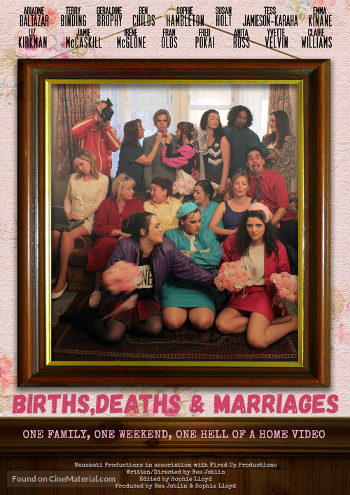 Births, Deaths and Marriages - New Zealand Movie Poster