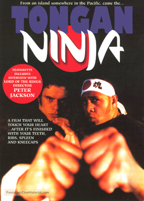 Tongan Ninja - New Zealand DVD movie cover