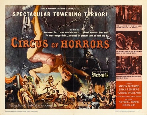 Circus of Horrors - Movie Poster