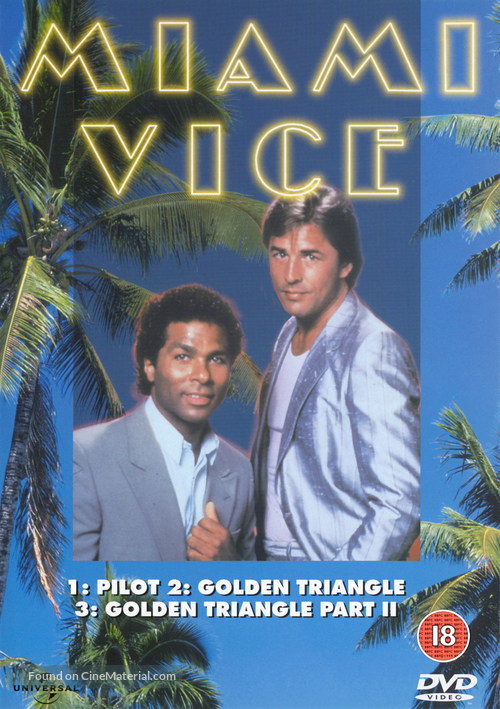 &quot;Miami Vice&quot; - British DVD movie cover