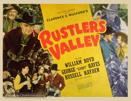 Rustlers&#039; Valley - Movie Poster