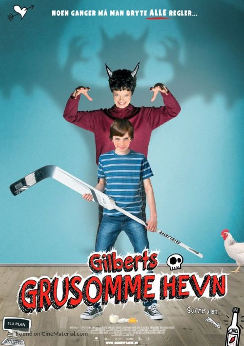 Gilberts grusomme hevn - Norwegian Movie Poster