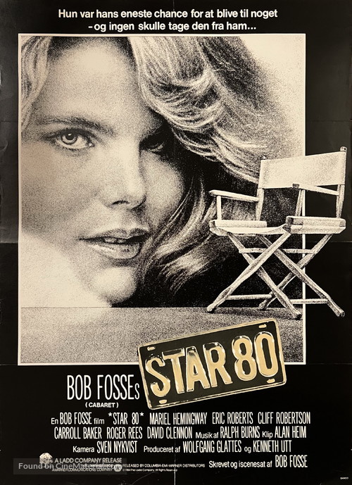 Star 80 - Danish Movie Poster