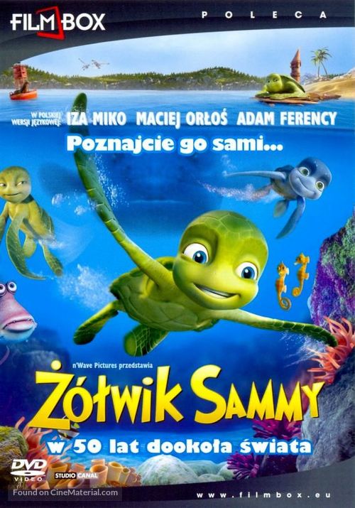 Sammy&#039;s avonturen: De geheime doorgang - Polish DVD movie cover