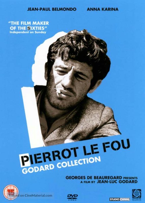 Pierrot le fou - British DVD movie cover