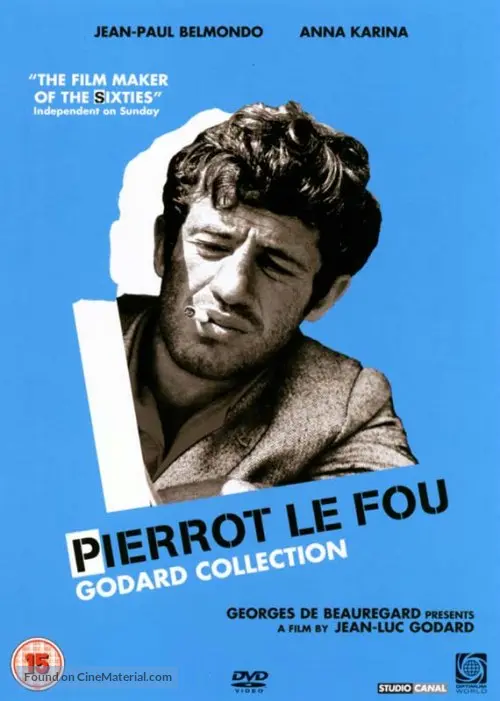 Pierrot le fou - British DVD movie cover