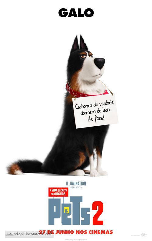 The Secret Life of Pets 2 - Brazilian Movie Poster