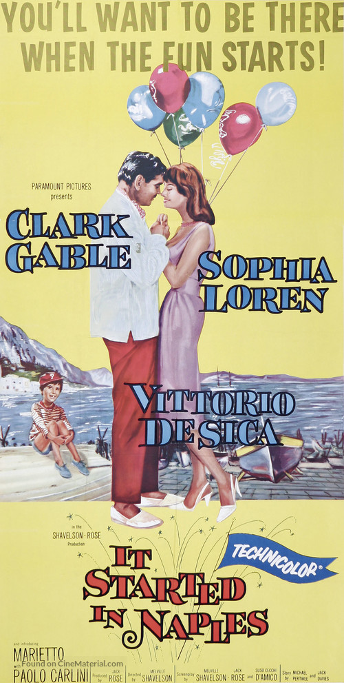 It Started in Naples - Movie Poster