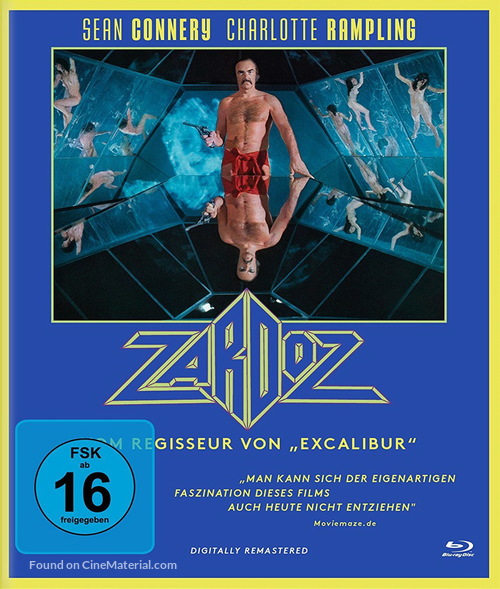 Zardoz - German Movie Cover
