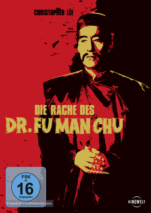 The Vengeance of Fu Manchu - German Movie Cover