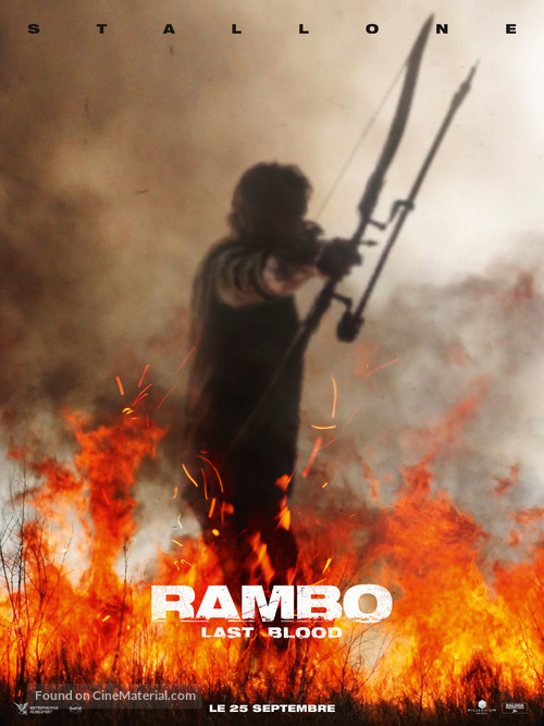 Rambo: Last Blood - French Movie Poster