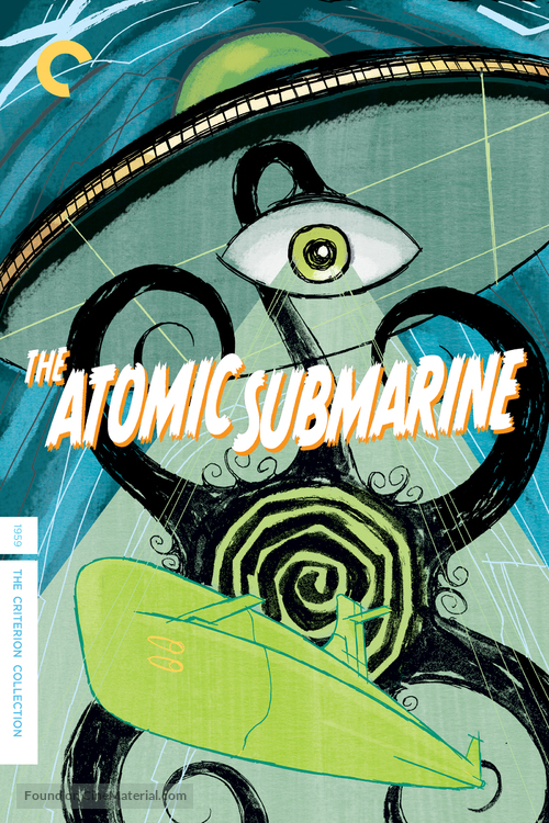 The Atomic Submarine - DVD movie cover