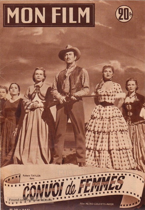 Westward the Women - French poster