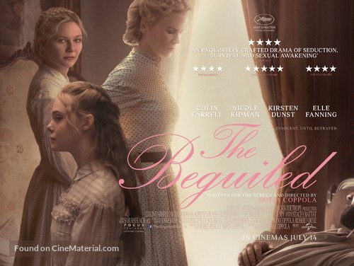 The Beguiled - British Movie Poster