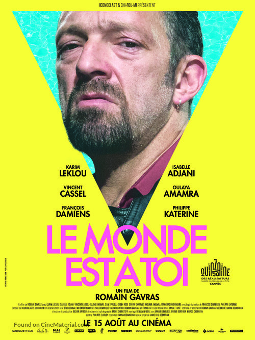 Le monde est a toi - French Character movie poster