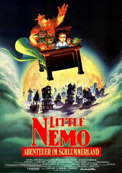 Little Nemo: Adventures in Slumberland - German Movie Poster