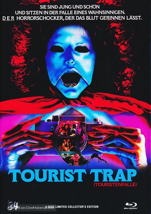 Tourist Trap - German Blu-Ray movie cover