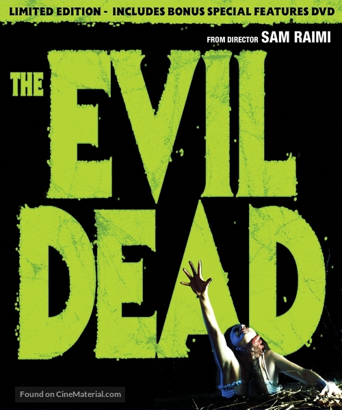 The Evil Dead - Blu-Ray movie cover