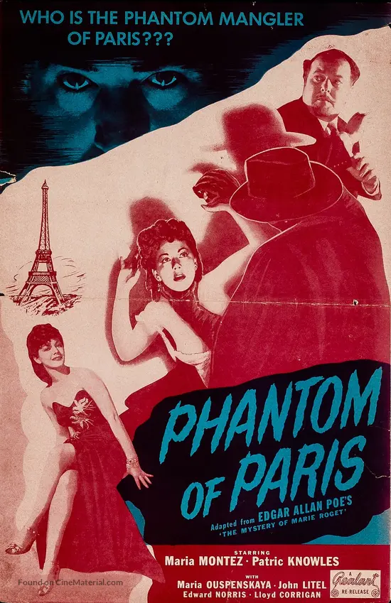 Mystery of Marie Roget - poster