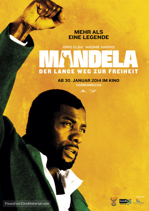 Mandela: Long Walk to Freedom - German Movie Poster