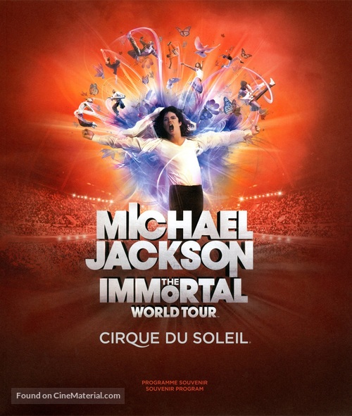 Michael Jackson: The Immortal World Tour - Canadian Movie Cover