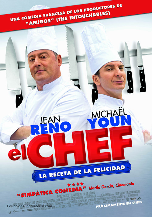 Comme un chef - Chilean Movie Poster