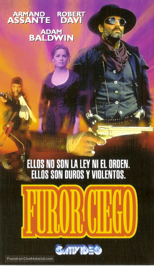 Blind Justice - Argentinian VHS movie cover