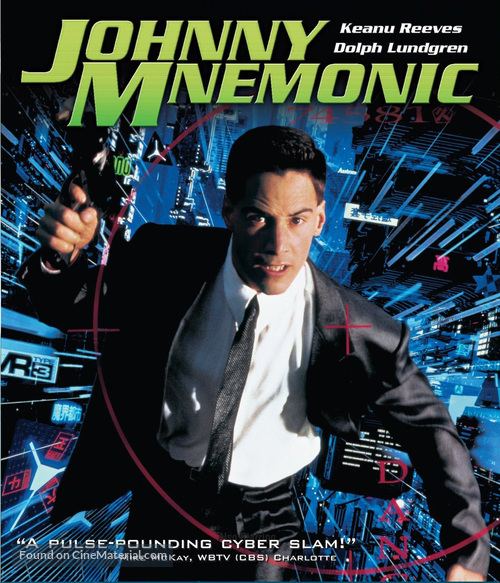 Johnny Mnemonic - Blu-Ray movie cover