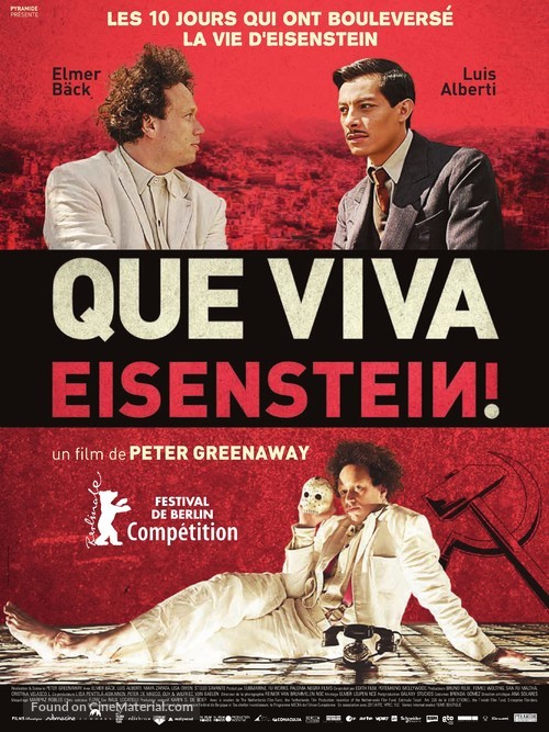 Eisenstein in Guanajuato - French Movie Poster