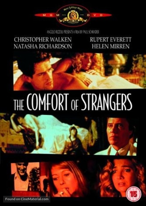 The Comfort of Strangers - British Movie Cover