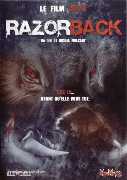 Razorback - French Movie Cover