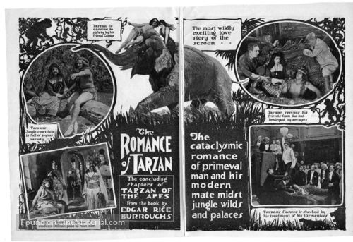 The Romance of Tarzan - poster