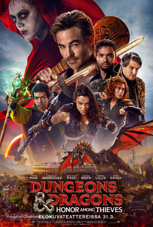 Dungeons &amp; Dragons: Honor Among Thieves - Finnish Movie Poster