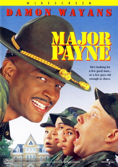 Major Payne - DVD movie cover